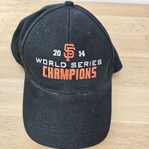2014 SF Giants World Series Champions MLB Hat Cap Black Hat Fan‎ Favorite